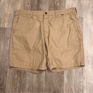 Hurley Men’s H2O DRI Coastal Walk-Shorts Khaki Size 38 Chino Casual Wear